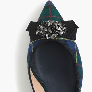 BRAND NEW IN BOX J Crew Plaid Kitten Heels 9